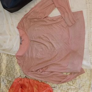 Sandwich‎ viscose linen light sweater large